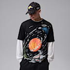 Jordan Brooklyn Bugs Bunny Men's Crew-Neck T-Shirt