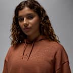 Sudadera con gorro de tejido Fleece Dri-FIT para mujer Jordan Sport Crossover