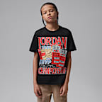 Playera '91 Playoff Tix para niños talla grande Air Jordan 6