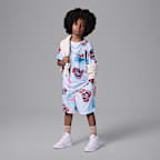 Jordan Dri-FIT Essentials Older Kids' Summer Pack Printed Mesh Shorts