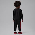 Jordan Conjunto de camiseta de manga larga y pantalón de tejido Fleece Jumpman - Infantil