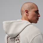 Sudadera con gorro sin cierre de tejido Fleece para hombre Jordan Brooklyn Día de Muertos