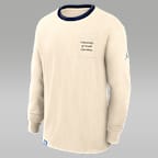 North Carolina Athletic Prep Max90 Pocket Logo Men's Jordan Brand College Long-Sleeve T-Shirt