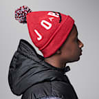 Jordan Pom Beanie Set Big Kids 2-Piece Set
