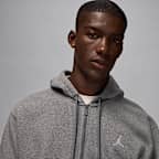 Sudadera con gorro de cierre completo para hombre Jordan Brooklyn Fleece