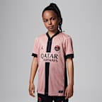 Jersey de fútbol Jordan Dri-FIT Replica del Paris Saint-Germain alternativo 2024/25 Stadium para niños talla grande