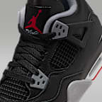 Air Jordan 4 Retro 'Bred Reimagined' Older Kids' Shoes
