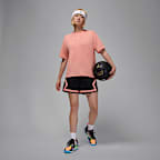 Haut à manches courtes Diamond Jordan Sport pour femme