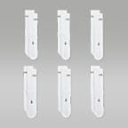 Meias de cano médio Jordan Everyday (6 pares)