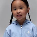 Conjunto de sudadera con gorro sin cierre de 2 piezas infantil Jordan Brookly French Terry