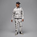 Pants estampados de tejido Fleece para hombre Jordan Essentials