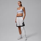 Jordan Sport Single-Leg-Basketball-Leggings mit hohem Bund für Damen (links)