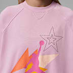 Playera de manga corta de French Terry para mujer Jordan Brooklyn Fleece