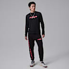 Sudadera de cuello redondo Dri-FIT con gráfico para hombre Jordan Sport