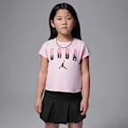 Conjunto de 2 piezas de skort plisado para niños de preescolar Jordan