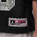 Playera de encaje floral para niños talla pequeña Jordan