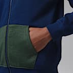 Jordan Brooklyn Fleece-Hoodie mit durchgehendem Reißverschluss (ältere Kinder)