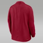 Oklahoma Men's Jordan Brand Dri-FIT College 1/2-Zip Top