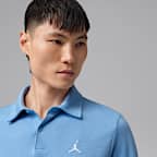 Långärmad golfpikétröja Jordan Sport Dri-FIT för män
