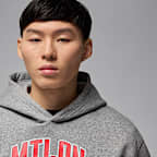 Felpa pullover in fleece con cappuccio Milan Jordan – Uomo