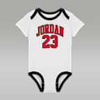 ジョーダン ベビー 23 ジャージー ボディスーツ (3着セット)