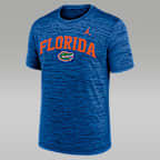Playera universitaria Nike Dri-FIT para hombre Florida Primetime Arch Logo Velocity