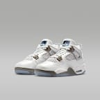 Air Jordan 4 Retro "Blue Chill" Big Kids' Shoes