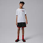 Jordan Big Kids' Printed Mesh Taping Shorts