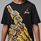 Playera 23 Skeleton Rings para niños talla grande Jordan