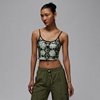 ジョーダン スポーツ ウィメンズ プリント クロップド タンクトップ