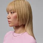 Playera de manga corta de French Terry para mujer Jordan Brooklyn Fleece