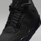 エア ジョーダン 4 レトロ "Black Cat" ジュニアシューズ