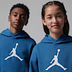 Hoddie de lã cardada Jordan Jumbo Jumpman Júnior