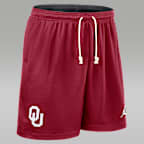 Oklahoma Sideline Reversible Men’s Jordan Brand Dri-FIT College Shorts