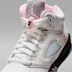 Air Jordan 5 Retro "Medium Soft Pink" Big Kids' Shoes