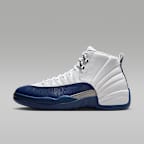 Air Jordan 12 Retro "White and University Blue" Men's Shoes