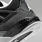 Jordan 4 Retro 'Fear' Younger Kids' Shoes