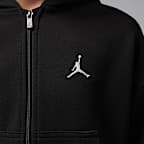 Bluza z kapturem i zamkiem na całej długości dla dużych dzieci Jordan Dri-FIT Perform Sport