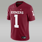 Oklahoma Sooners Men's Nike Dri-FIT College Game Jersey - Crimson