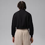 Jordan Brooklyn Women's 1/4-Zip Cropped Top