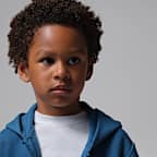 Jordan Brooklyn Fleece Little Kids' 2-Piece Full-Zip Hoodie Set