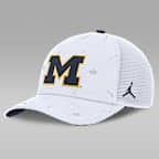 Michigan Country Club Golfin' Rise Men's Jordan Brand College Trucker Adjustable Hat