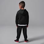 Dwuczęściowy zestaw z bluzą dla maluchów Jordan Brooklyn Fleece AJ6