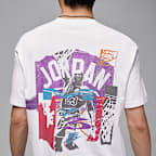 T-shirt folgada com grafismo Jordan Flight para mulher