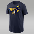 Michigan Legacy Nickname Men's Nike College T-Shirt - Navy