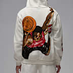 Sudadera con gorro sin cierre Sketch para niños talla grande Jordan