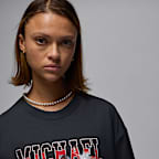 Jordan 女款寬版短袖圖樣 T 恤