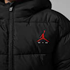 Jordan Brooklyn Puffer-Jacke mit Grafik (jüngere Kinder)