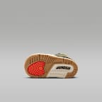 Sapatilhas Jordan 3 Retro "Medium Olive" para bebé