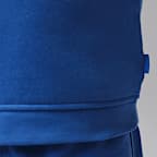 Conjunto de duas peças com camisola de gola redonda com design em arco Space Jam 30 Jordan para criança